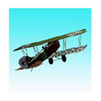 Пфальц Д-XII, WWI Aircraft - Central Powers (1:144) (Reviresco)