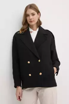 PFBALNEAIRE шерстяное плащ La Petite Franaise, черный