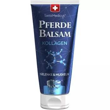 Pferdebalsam Массажный гель с коллагеном и успокаивающими травами 200 мл Cool, Swissmedicus