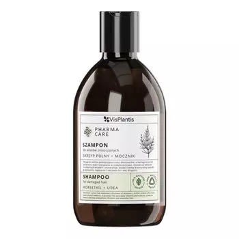 Pharma Care шампунь для волос с хвощом и мочевиной Vis Plantis, 500 мл