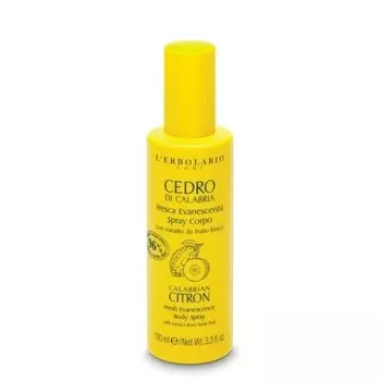 Pharma l'erbolario Fresca Evaneszenz Спрей для тела Калабрийский кедр 100 мл