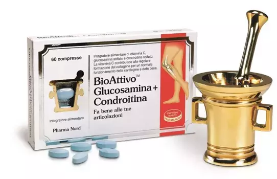 Pharma Nord BioActive глюкозамин+хондроитин 60 таблеток Bioattivo