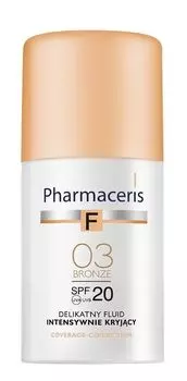 Pharmaceris F корректирующая основа с фильтром, 03 bronze