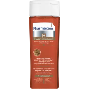 Pharmaceris H H-Keratineum концентрированный шампунь для укрепления стержня волос для ослабленных и редеющих волос, 250 мл