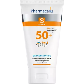 Pharmaceris S дермозащитный крем для лица и тела для младенцев и детей SPF50+, 50 мл