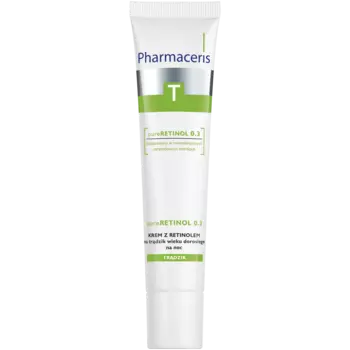 Pharmaceris T Pure Retinol 0.3 Крем ночной с ретинолом от прыщей у взрослых, 40 мл