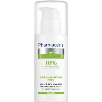 Pharmaceris T Sebo-Almond Peel 10% ночной крем с 10% миндальной кислотой II степени отшелушивания, 50 мл