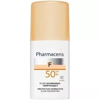 Pharmaceris Защитно-корректирующая жидкость SPF50 02 Песок 30мл