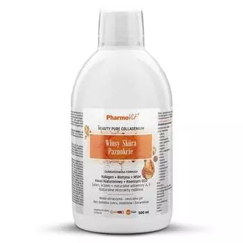 Pharmovit, Коллаген биотин МСМ коэнзим Q10, 500 мл