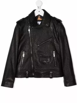 Philipp Plein байкерская куртка Iconic Plein, черный