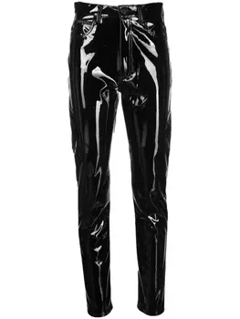 Philipp Plein байкерские брюки Super-High, черный