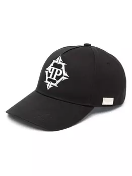 Philipp Plein бейсболка с логотипом Hexagon, черный