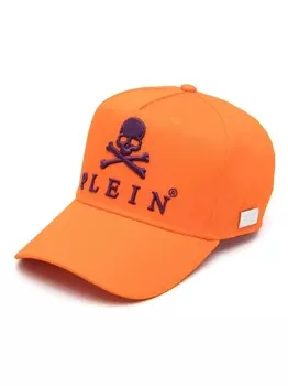 Philipp Plein бейсболка Skull&Bones, оранжевый
