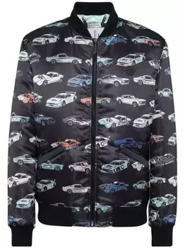 Philipp Plein бомбер Cars Racing, черный
