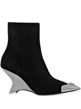 Philipp Plein ботильоны с логотипом, черный