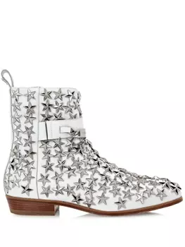 Philipp Plein ботинки Stars, белый