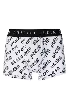 Philipp Plein боксеры с логотипом, белый