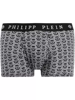 Philipp Plein боксеры с логотипом, черный