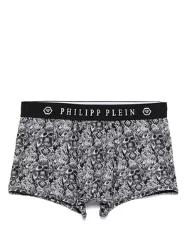 Philipp Plein боксеры с логотипом, черный