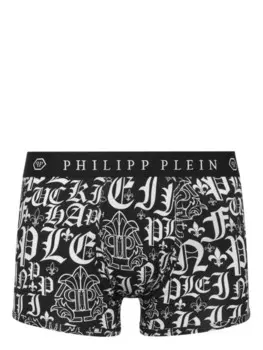 Philipp Plein боксеры с логотипом, черный