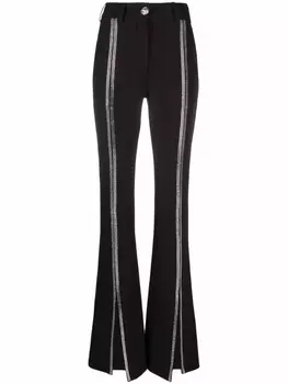 Philipp Plein брюки Cady с завышенной талией, черный