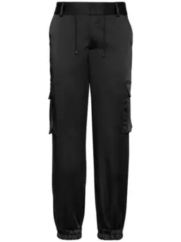 Philipp Plein брюки карго, черный