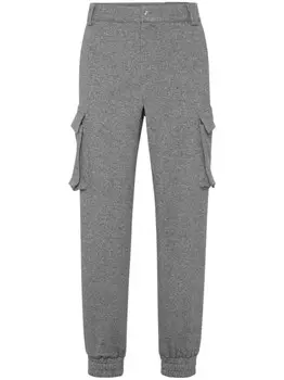 Philipp Plein брюки карго, серый