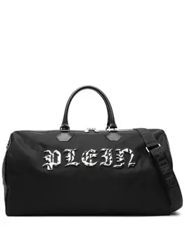 Philipp Plein дорожная сумка с логотипом, черный