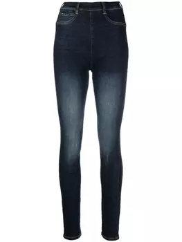 Philipp Plein джегинсы с молнией, синий