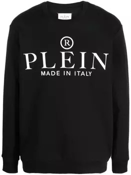 Philipp Plein джемпер с логотипом, черный