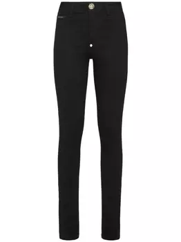 Philipp Plein джинсовые легинсы, черный