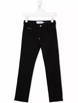 Philipp Plein джинсы Iconic Plein стандартного кроя, черный