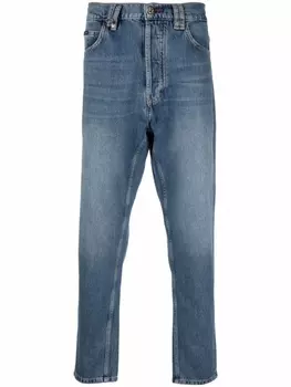 Philipp Plein джинсы Iconic Plein узкого кроя, синий