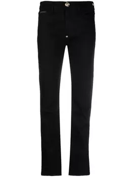 Philipp Plein джинсы прямого кроя, черный