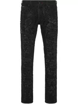 Philipp Plein джинсы Rock Star, черный