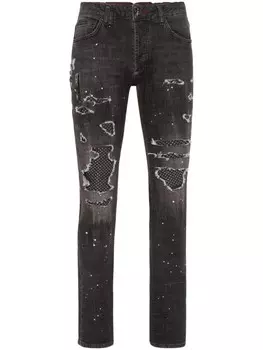 Philipp Plein джинсы Rock Star, серый