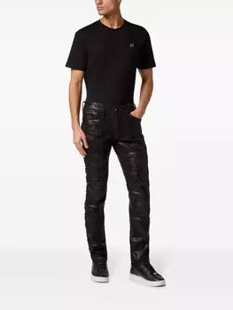 Philipp Plein джинсы скинни Gothic Plein, черный