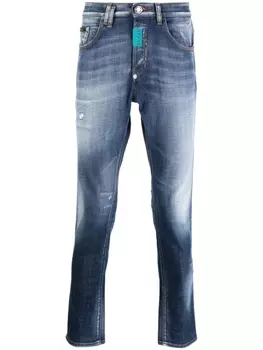 Philipp Plein джинсы скинни, синий