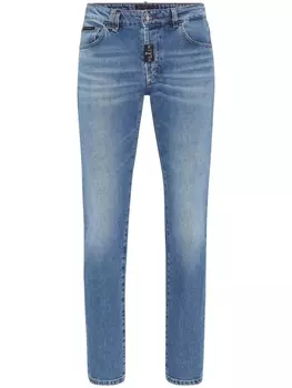 Philipp Plein джинсы Super прямого кроя, синий