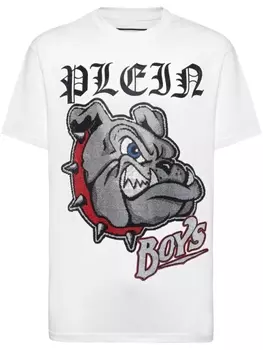 Philipp Plein футболка Bulldogs, белый
