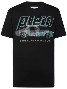 Philipp Plein футболка Cars Racing, черный