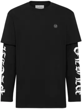 Philipp Plein футболка Gothic Plein, черный