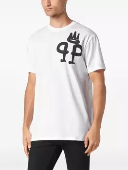 Philipp Plein футболка King Plein, белый