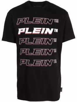Philipp Plein футболка Plein с логотипом, черный