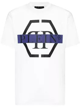 Philipp Plein футболка PP Tape, белый