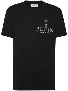 Philipp Plein футболка с графическим принтом, черный