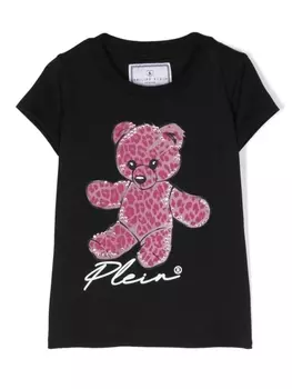 Philipp Plein футболка с графичным принтом, черный