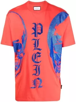 Philipp Plein футболка с короткими рукавами, красный