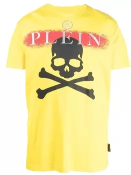 Philipp Plein футболка с короткими рукавами, желтый