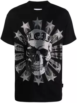 Philipp Plein футболка с круглым вырезом, черный